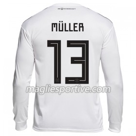 Completo Calcio Germania Muller 13 Divisa Prima Mondiali 2018 ML